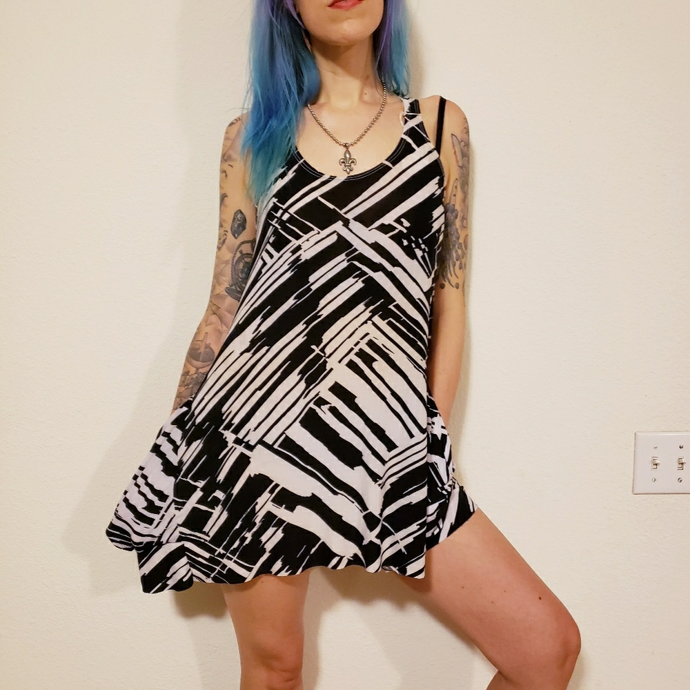 Funky swimsuit coverup WITH POCKETS!!